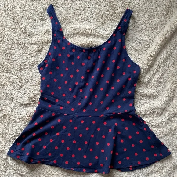 EXPRESS peplum Tank Top, Small - Picture 1 of 4